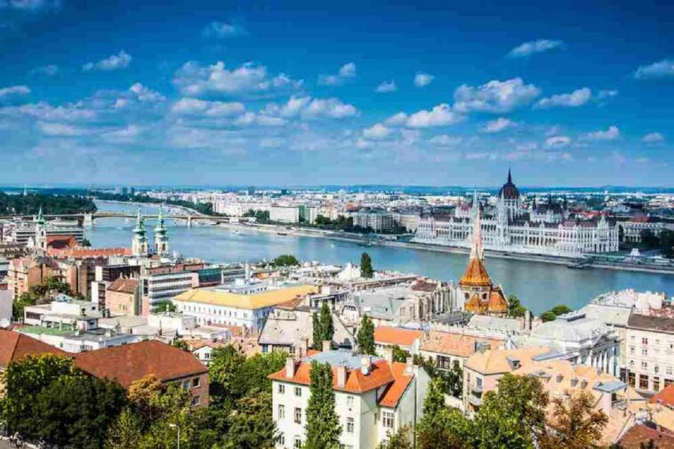 panorama di Budapest