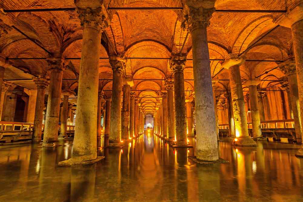 Basilica Cisterna a Istanbul