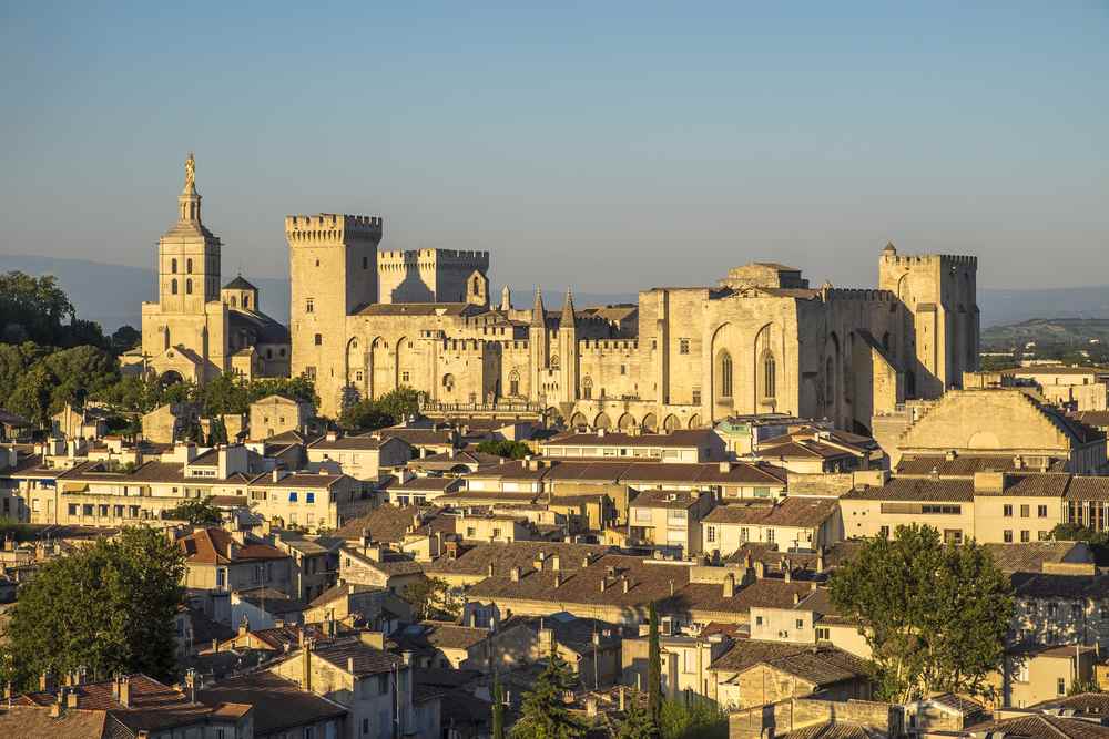 panorama Avignone