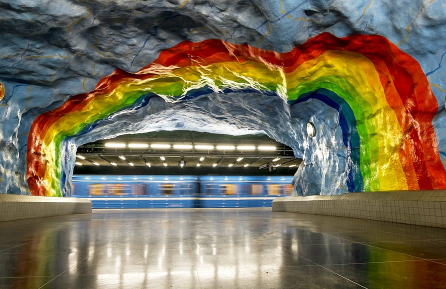 Stadion metro Stoccolma