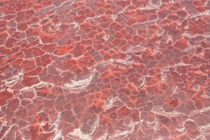 Lago Natron rosso